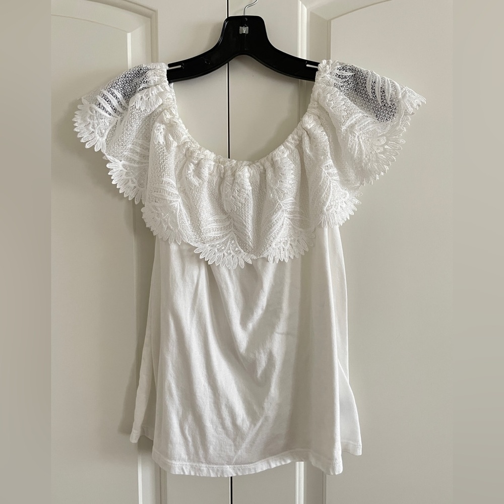 And Ea Wy Women White Tee